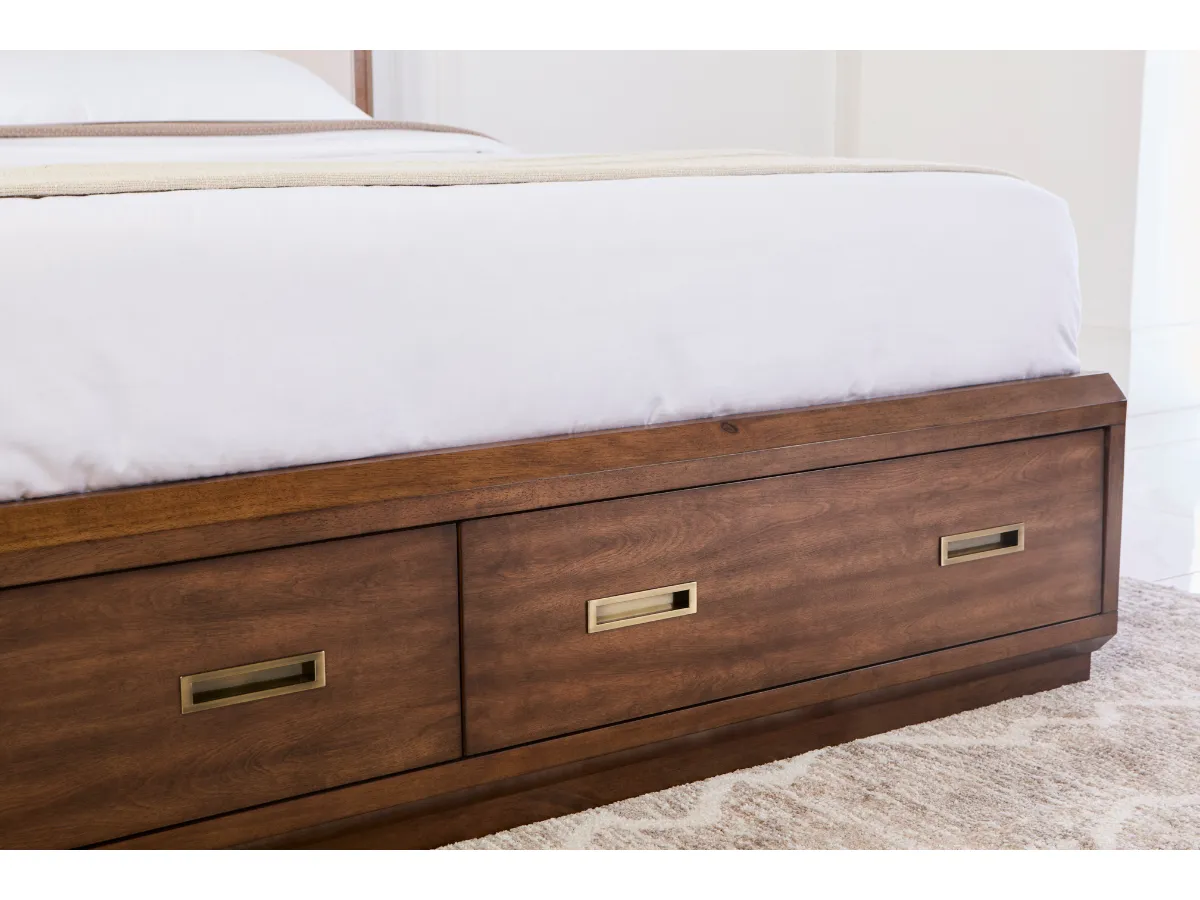 Westcliffe Mid-Century Storage Bed